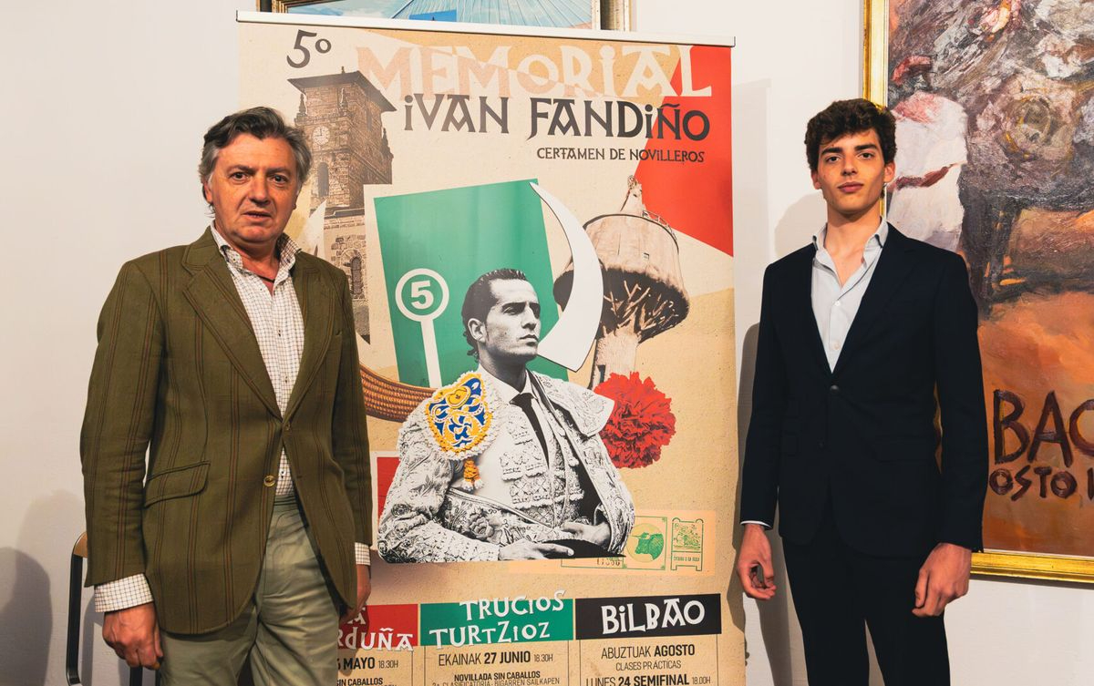 Iñigo Norte y José Cruz en el Memorial Iván Fandiño