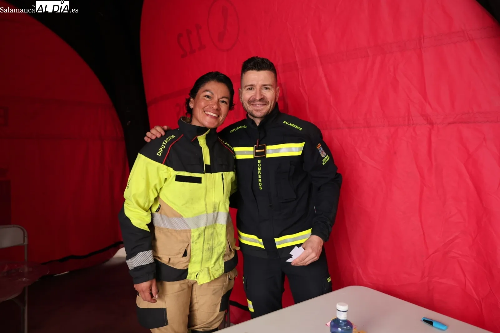 Puertas abiertas de los Bomberos de la Diputación en Villares | FOTOS: David Sañudo