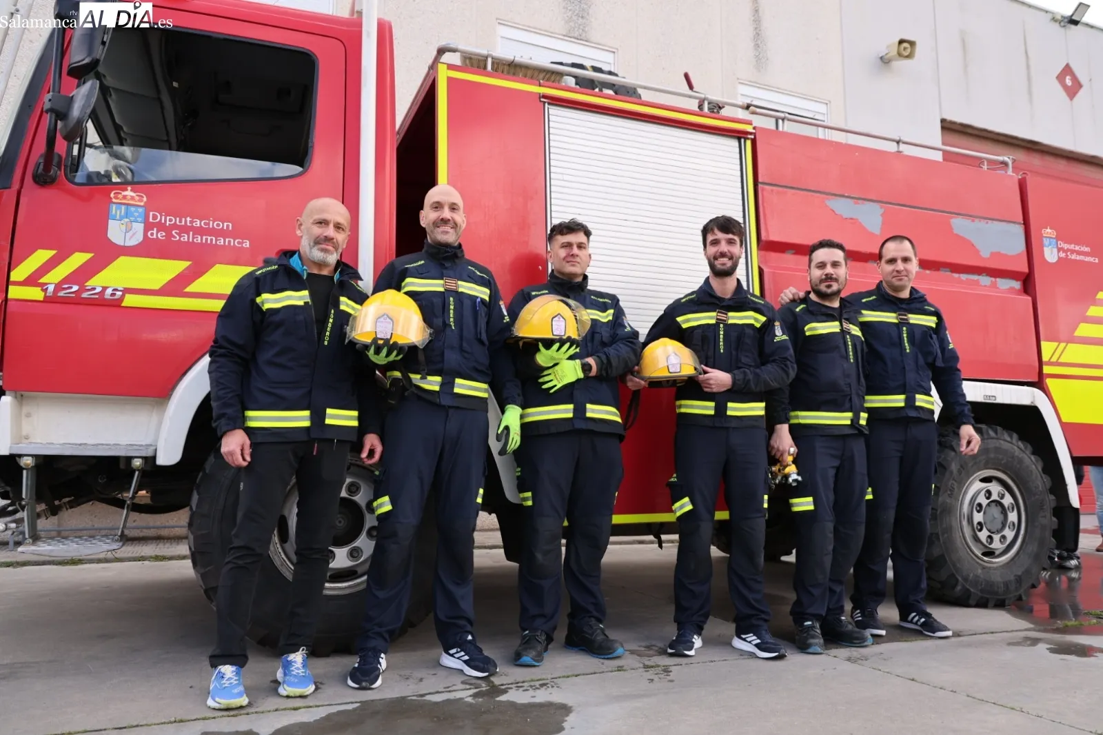 Puertas abiertas de los Bomberos de la Diputación en Villares | FOTOS: David Sañudo