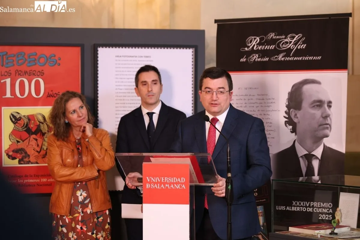 La Universidad de Salamanca inaugura la exposición 'De Homero a Howard Hawks' en la Sala Lucía de Medrano. Foto de David Sañudo