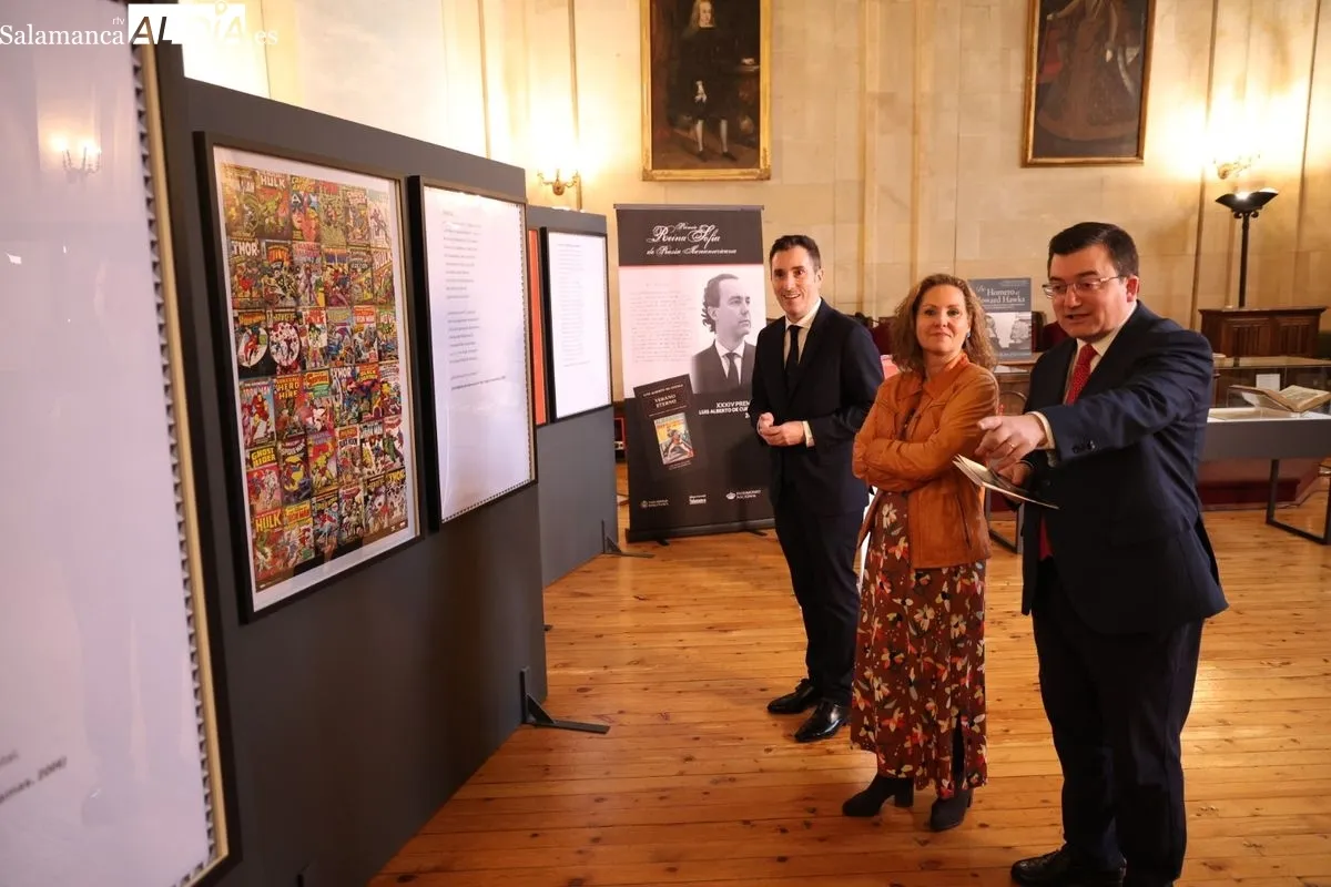 La Universidad de Salamanca inaugura la exposición 'De Homero a Howard Hawks' en la Sala Lucía de Medrano. Foto de David Sañudo