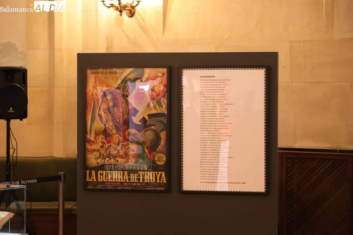 La Universidad de Salamanca inaugura la exposición 'De Homero a Howard Hawks' en la Sala Lucía de Medrano. Foto de David Sañudo