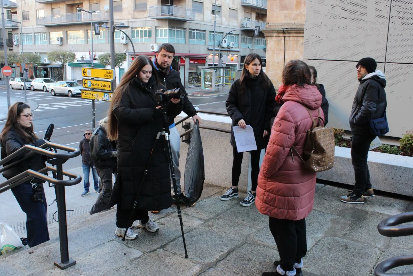 Foto 5 - Comedia negra y drama social: as&iacute; es 'Marisa', el nuevo va corto que se graba en Salamanca