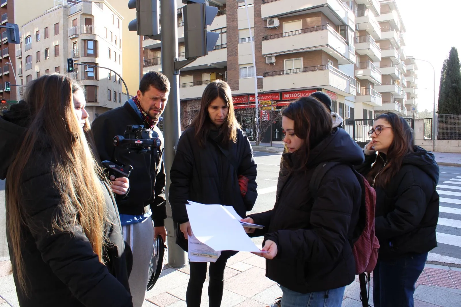 Foto 6 - Comedia negra y drama social: as&iacute; es 'Marisa', el nuevo va corto que se graba en Salamanca
