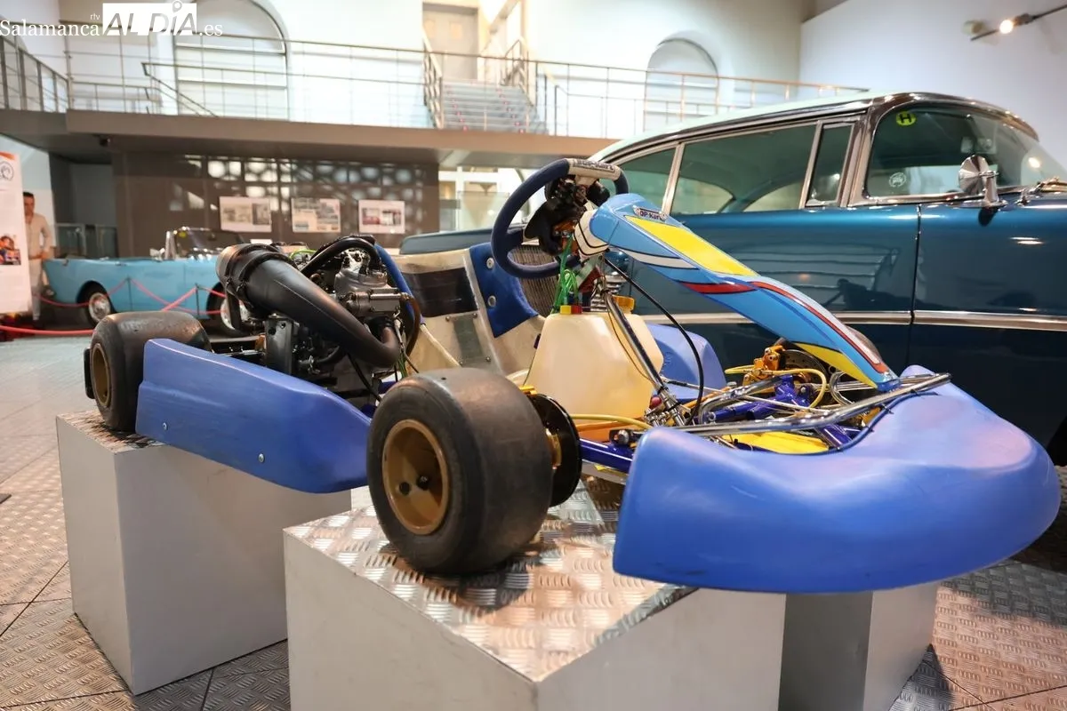 El Museo de Historia de la Automoción de Salamanca inaugura la muestra 'Mujeres y automoción'. Foto de David Sañudo