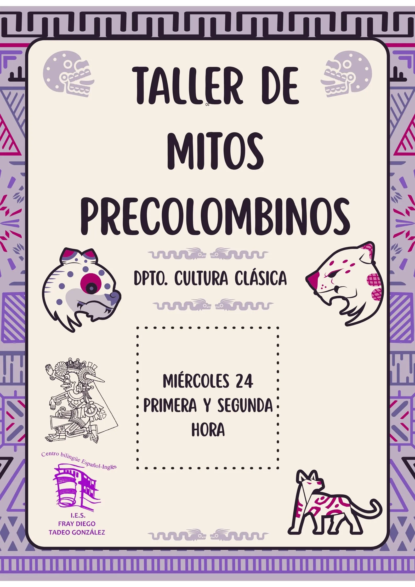 Foto 7 - El IES Fray Diego Tadeo dedica su semana cultural a la riqueza de Am&eacute;rica Latina