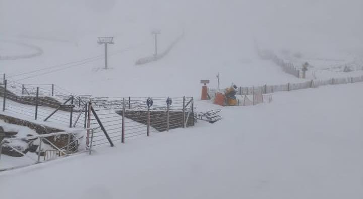 La Covatilla: gran nevada y carreteras abiertas en Béjar
