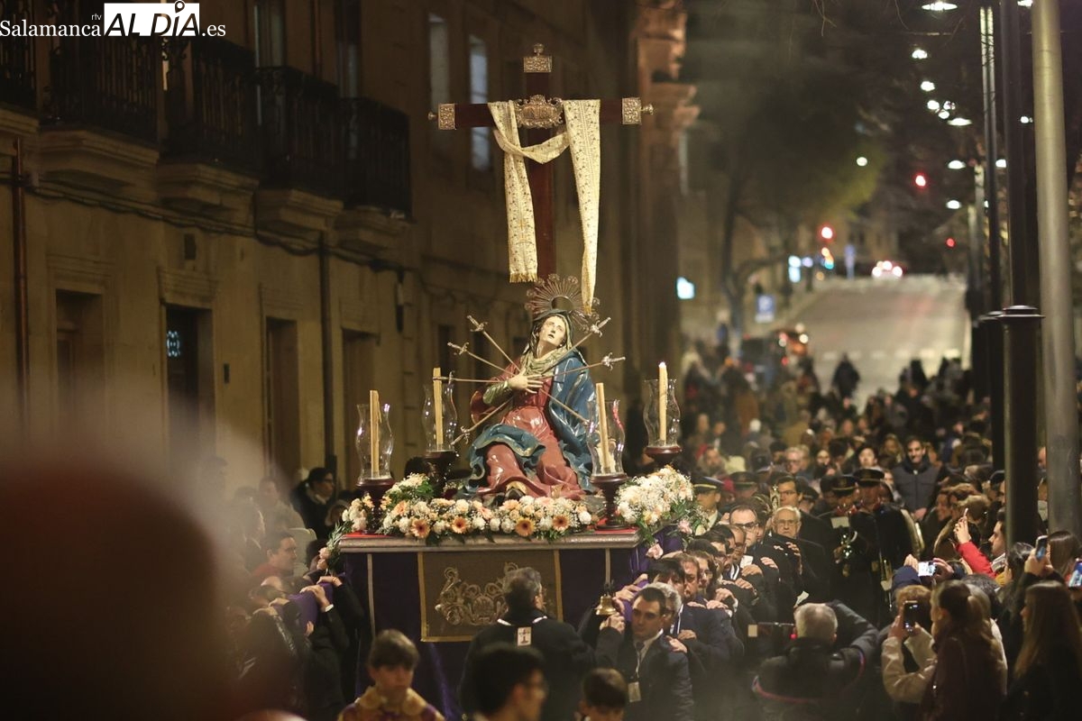 Virgen de los Dolores abre la Semana Santa de Salamanca