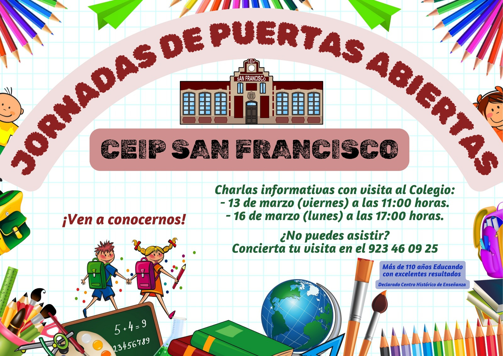 Puertas abiertas en el CEIP San Francisco de Ciudad Rodrigo