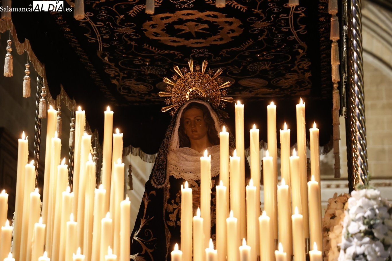 Nuevo recorrido de la Hermandad de la Soledad en Salamanca
