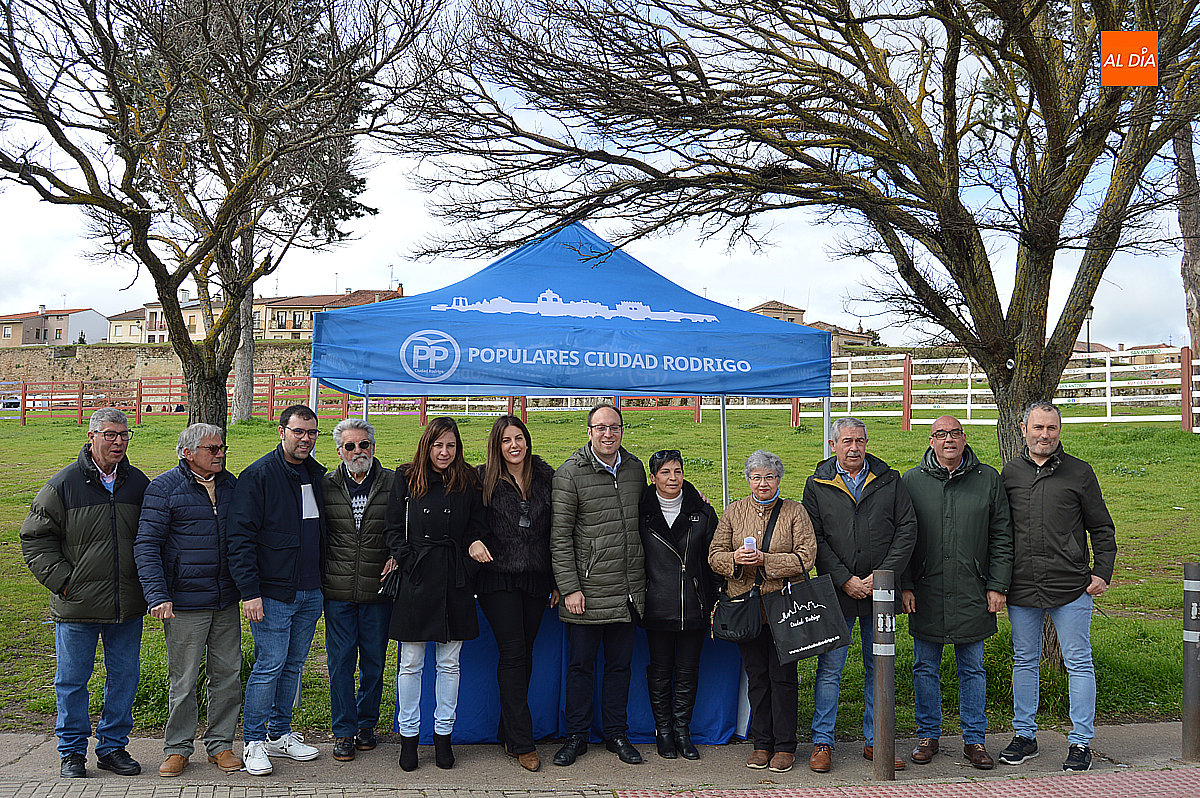 Marcos Iglesias destaca la candidatura de Lourdes Palos en Ciudad Rodrigo