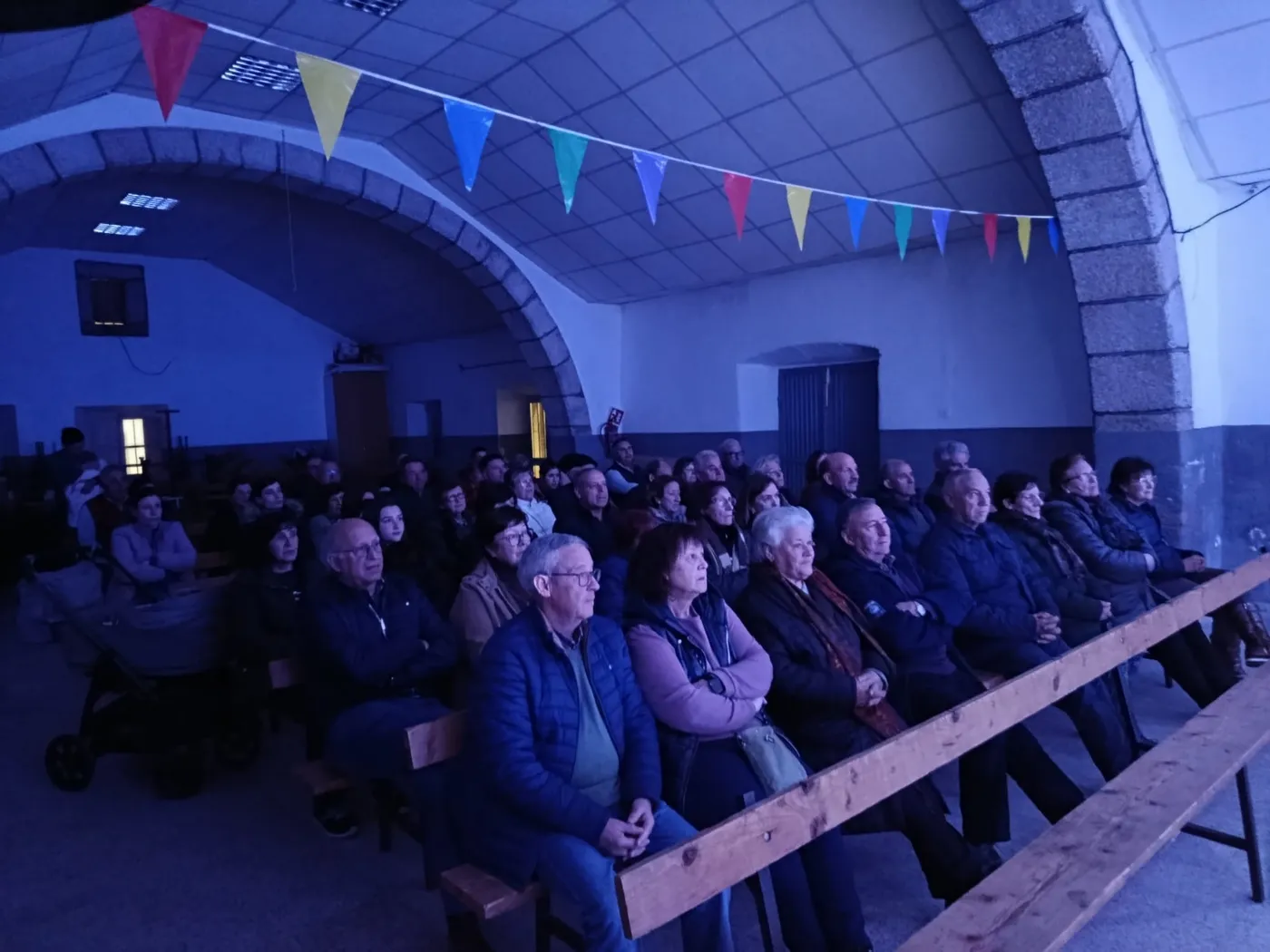 Representación de la obra 'Cal y arena' en Valderrodrigo