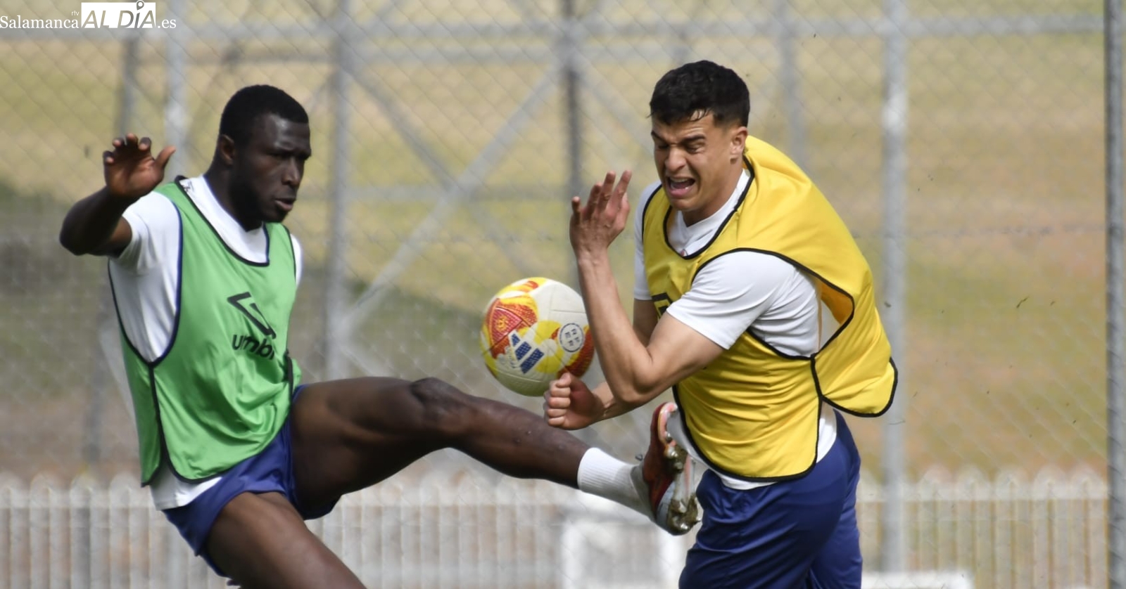 FOTOS | Pulpón se ausenta del primer entrenamiento de la semana del Salamanca UDS tras la debacle de Oviedo 