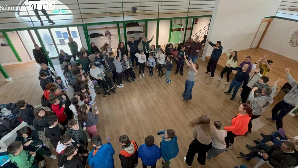 Actividad conjunta de Asprodes con los centros educativos de Vitigudino