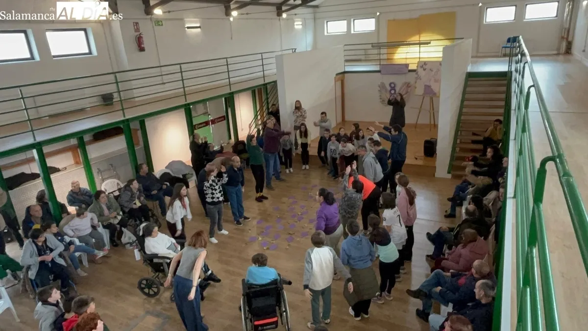 Actividad conjunta de Asprodes con los centros educativos de Vitigudino