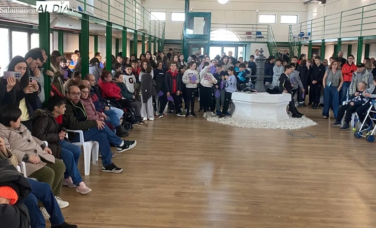 Actividad conjunta de Asprodes con los centros educativos de Vitigudino