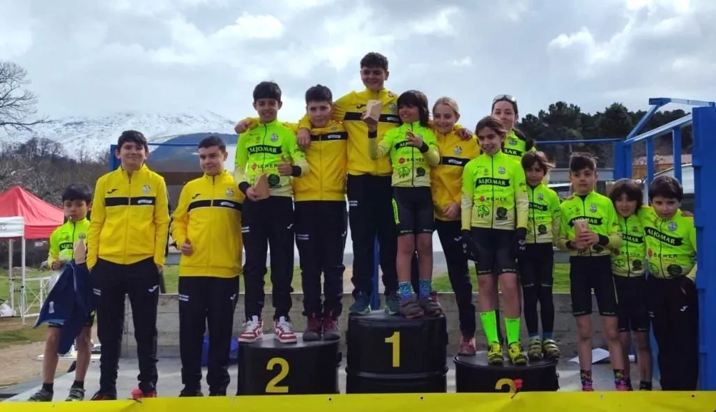 Más de 170 ciclistas base disputaron en Béjar el Campeonato de Castilla y León de BTT