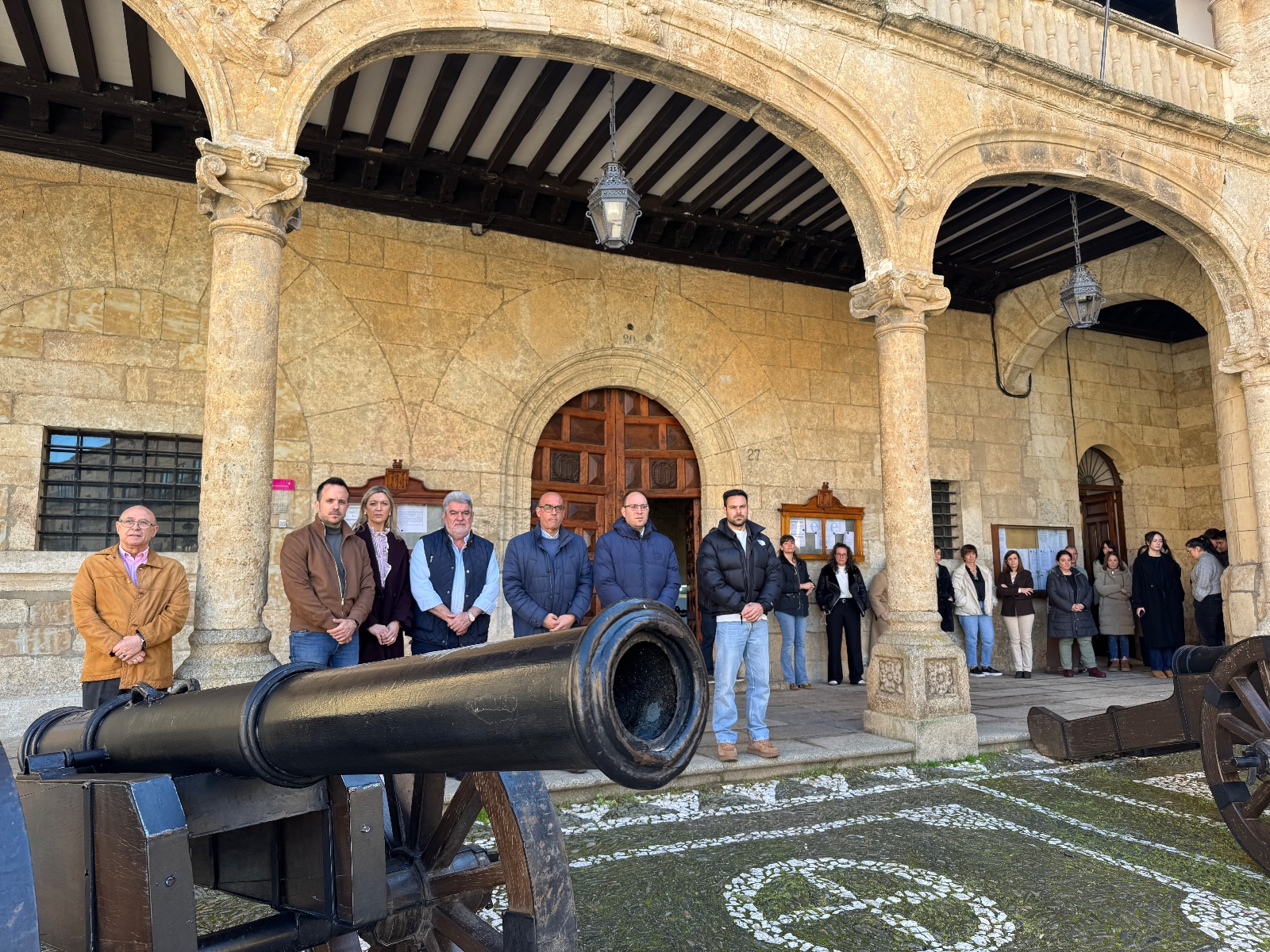 Ciudad Rodrigo condena el crimen machista de Miranda