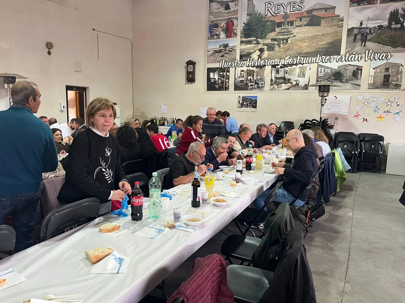 En torno a un centenar de personas dieron cuenta en Gejo de los Reyes de un gran cocido  