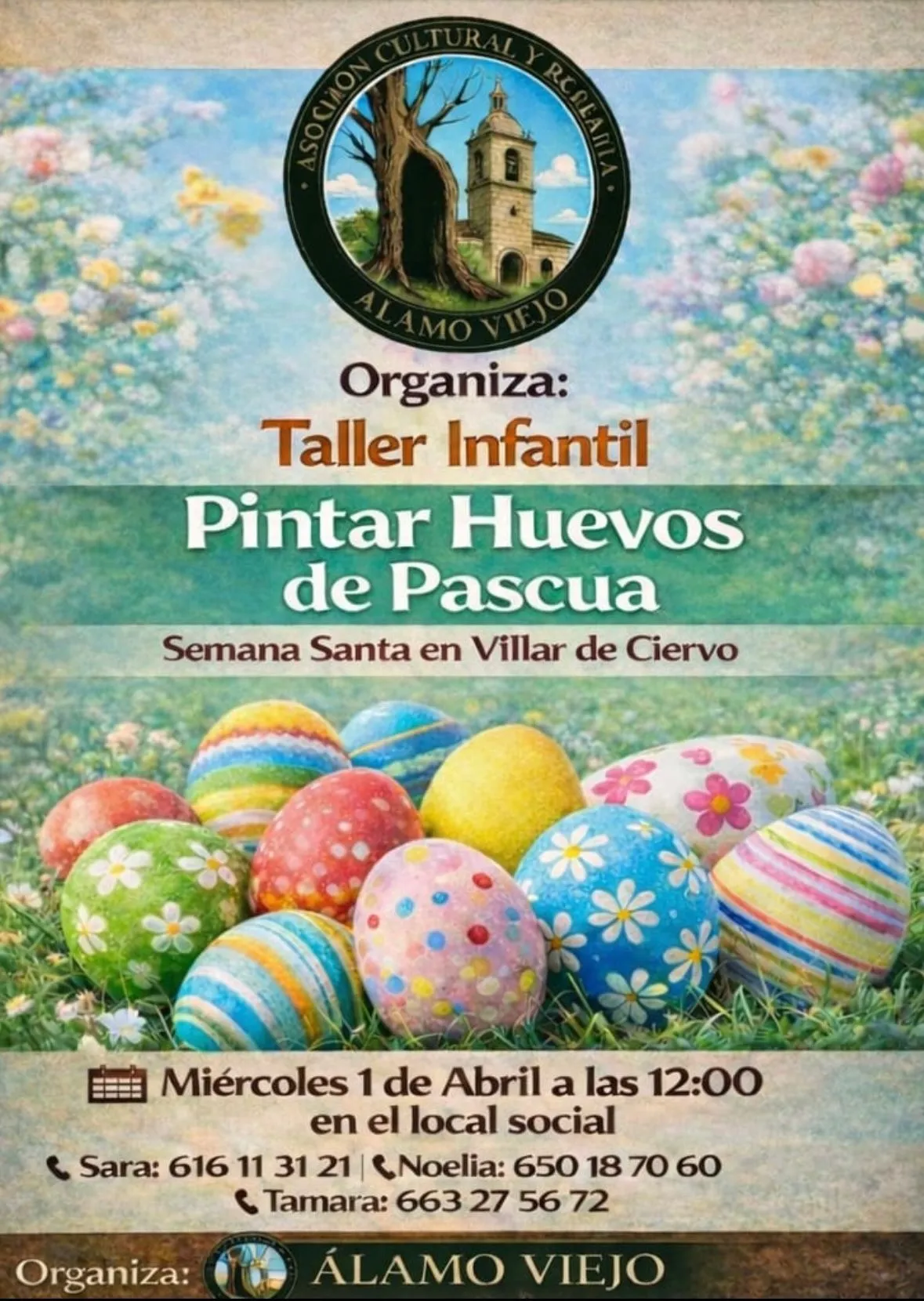 Foto 4 - La asociaci&oacute;n &Aacute;lamo Viejo prepara cinco actividades para la Semana Santa 