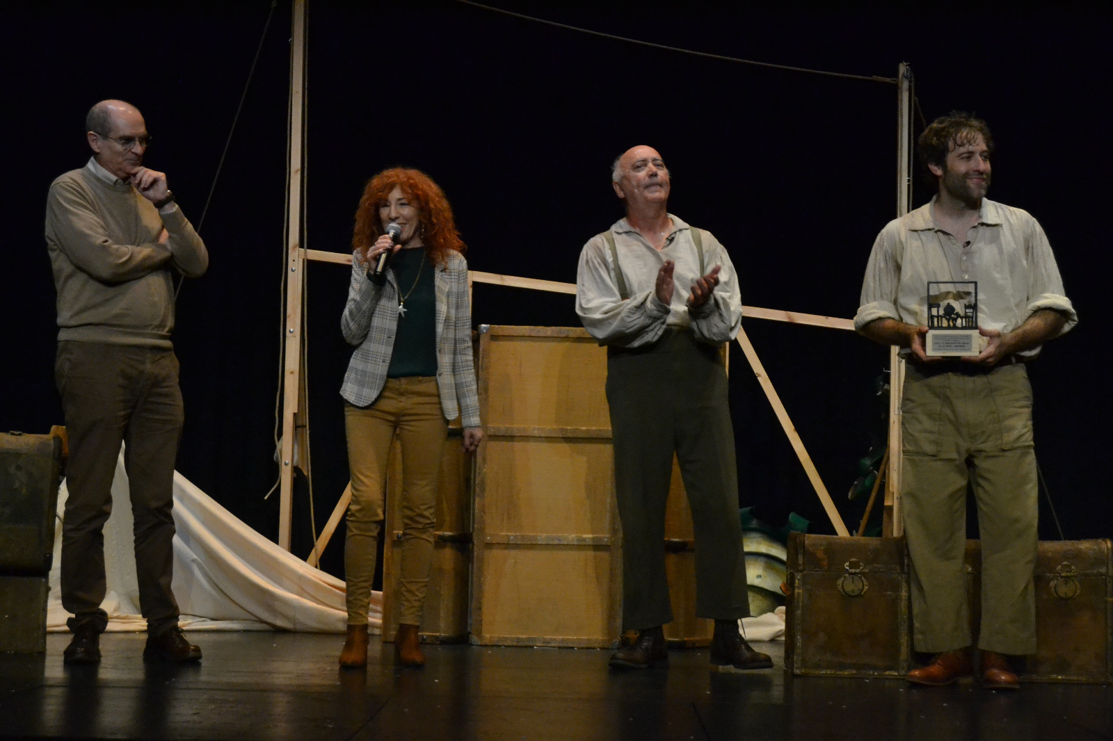 El teatro de Ciudad Rodrigo acoge el Día del Teatro y la entrega del premio al 