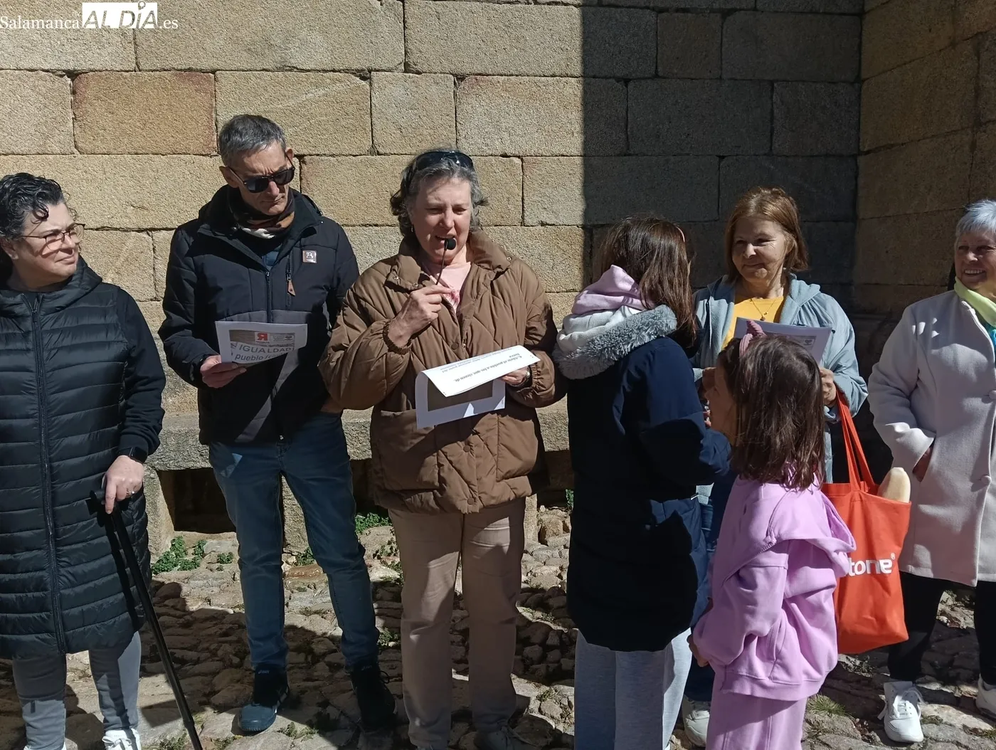 Concentración en Yecla de Yeltes