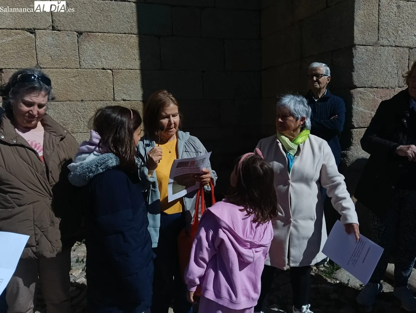 Concentración en Yecla de Yeltes