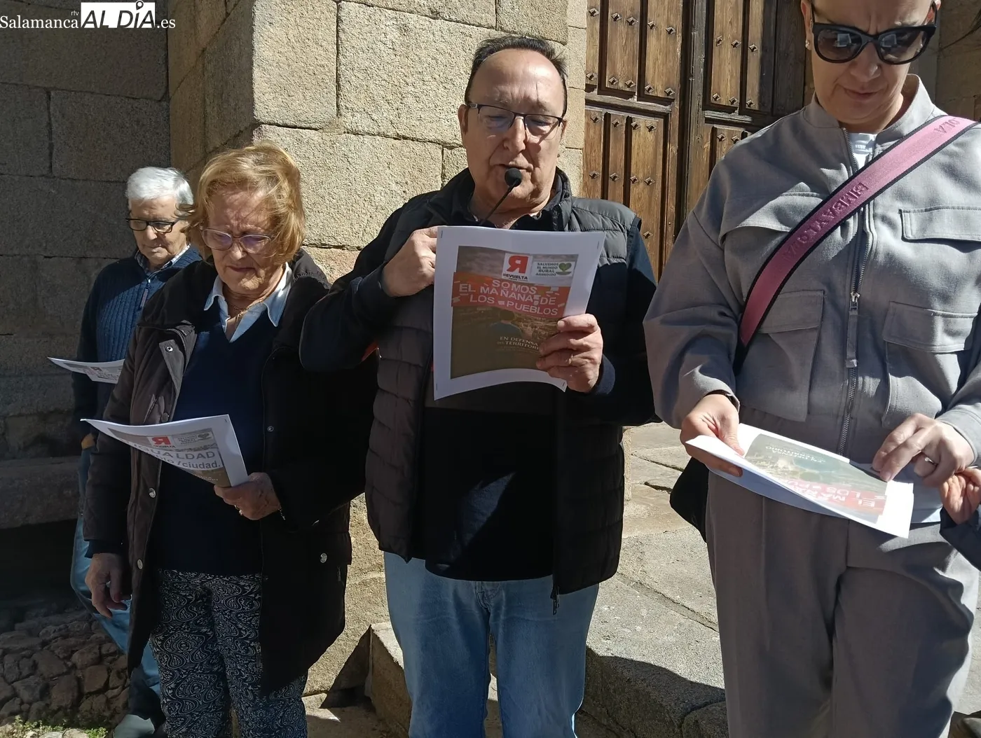 Concentración en Yecla de Yeltes