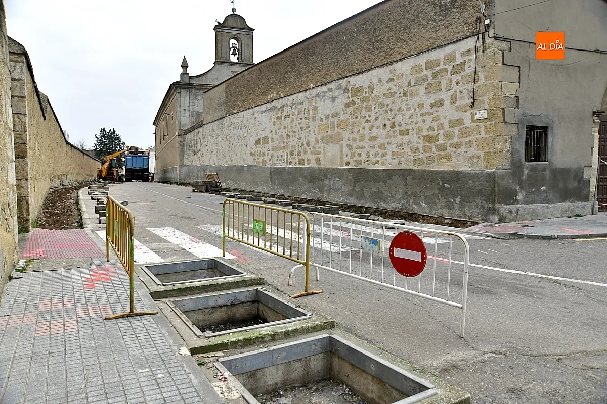 Obras en Paseo de Carmelitas