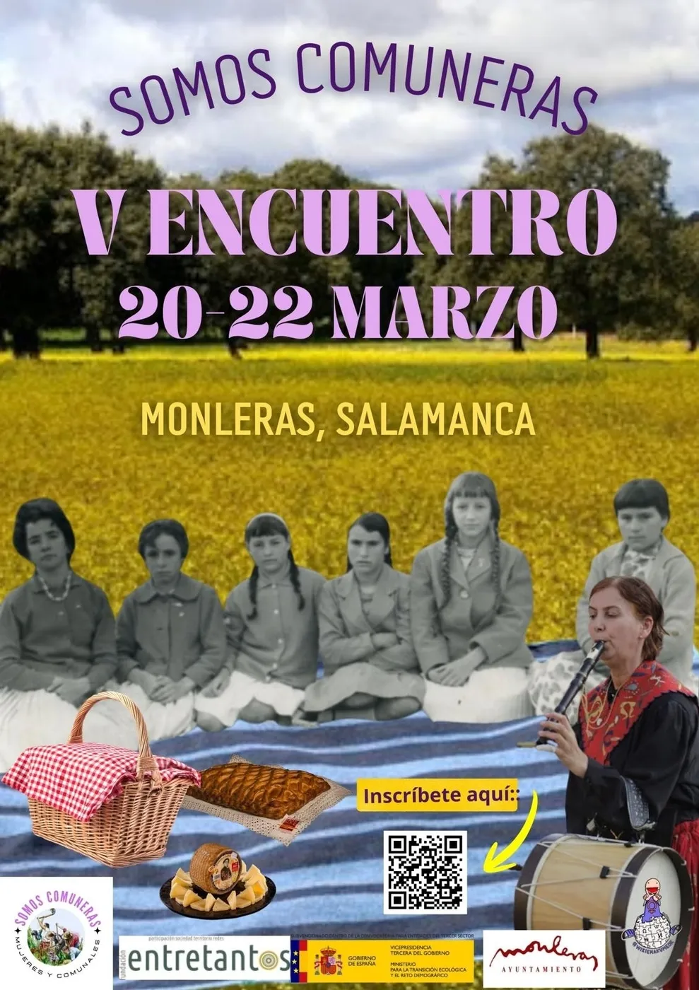 Monleras acogerá del 20 al 22 de marzo el V Encuentro de la red Somos Comuneras