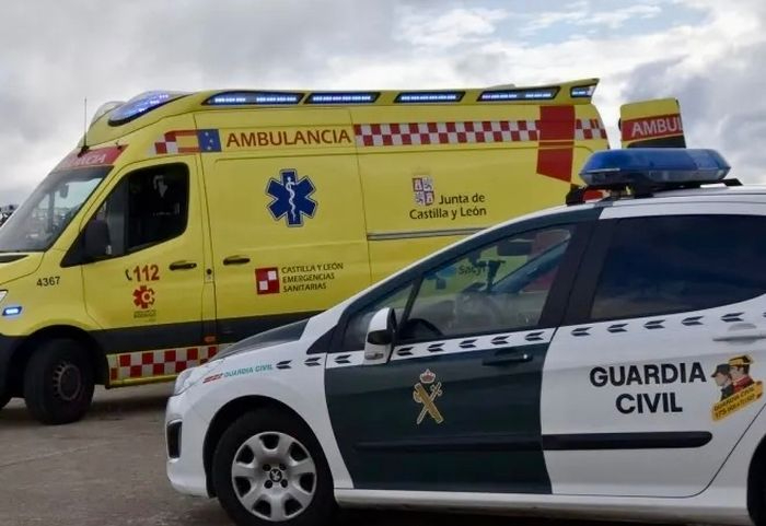 Motorista de 70 años herido tras caer en Calvarrasa