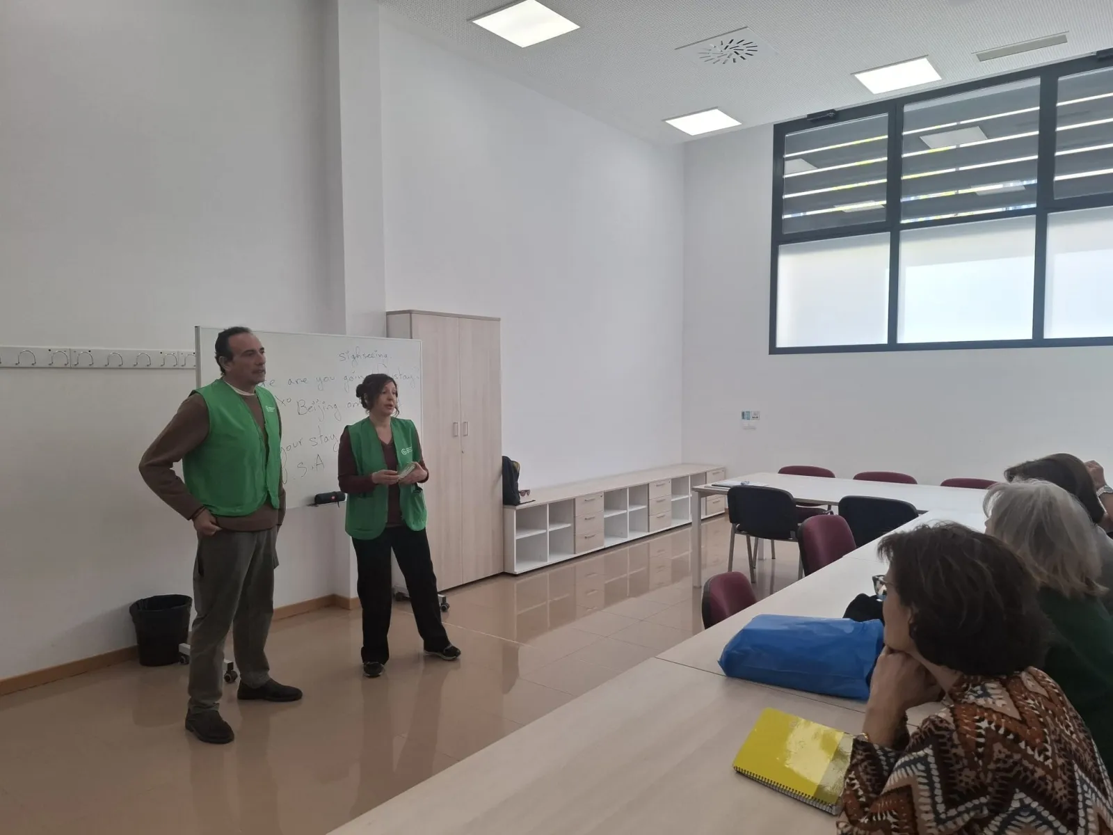Voluntarios de la asociación se han desplegado por distintos puntos de Salamanca
