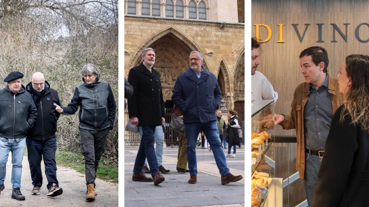 FOTOS | Los candidatos a la Presidencia de CyL dedican la jornada de reflexión a pasar tiempo con su familia y amigos
