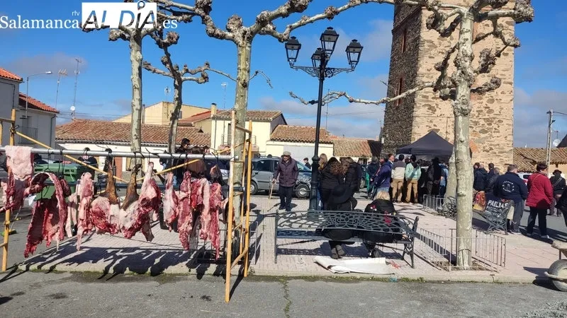 Foto 3 -  La matanza de Horcajo conf&iacute;a su men&uacute; a Catering Gabriel 