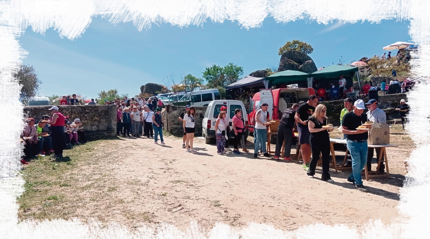 Lunes de Pascua en el Teso de San Cristóbal de Villarino