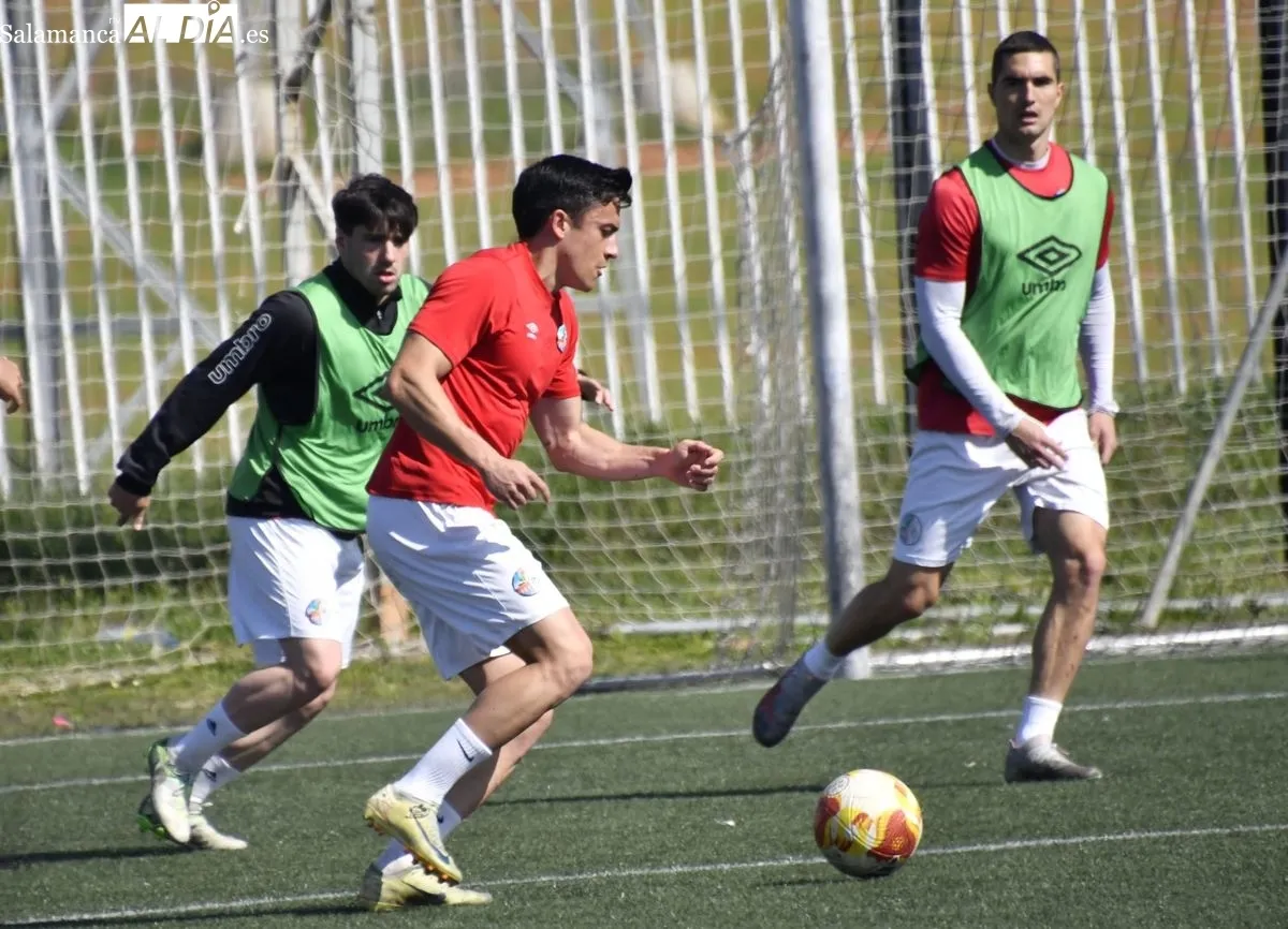 Entrenamiento del Salamanca UDS de este martes en campo Tori