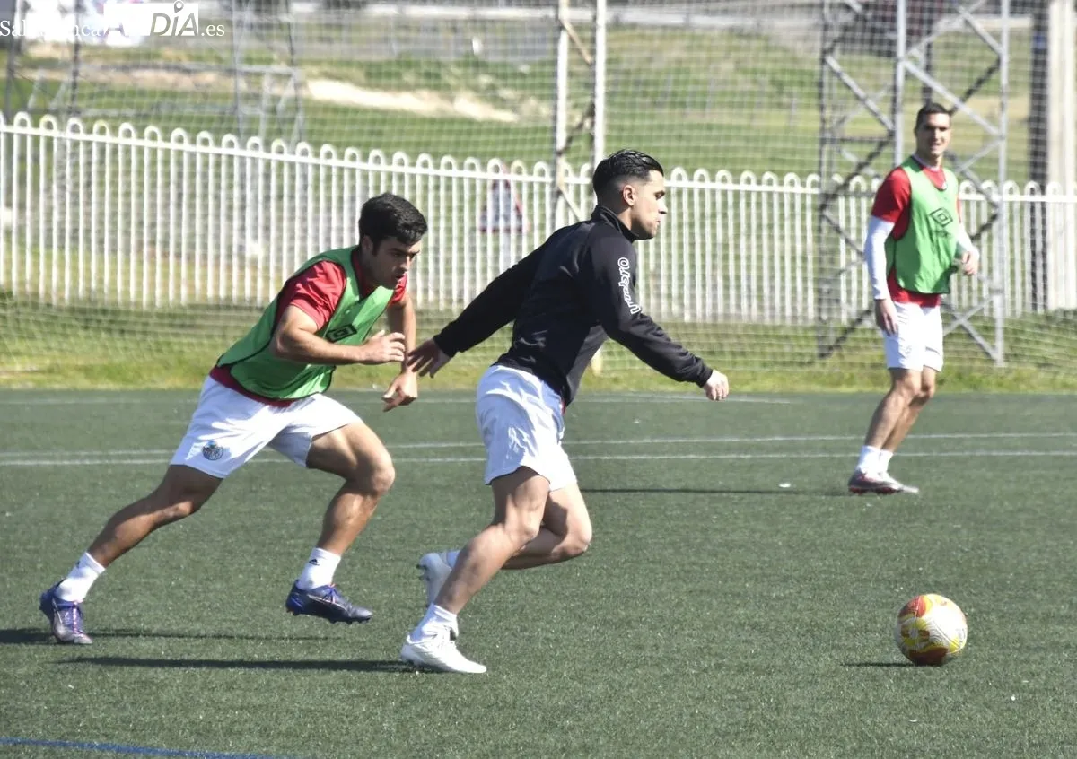Entrenamiento del Salamanca UDS de este martes en campo Tori