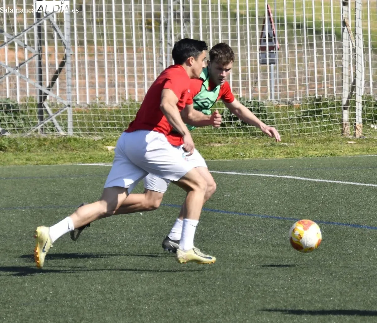 Entrenamiento del Salamanca UDS de este martes en campo Tori