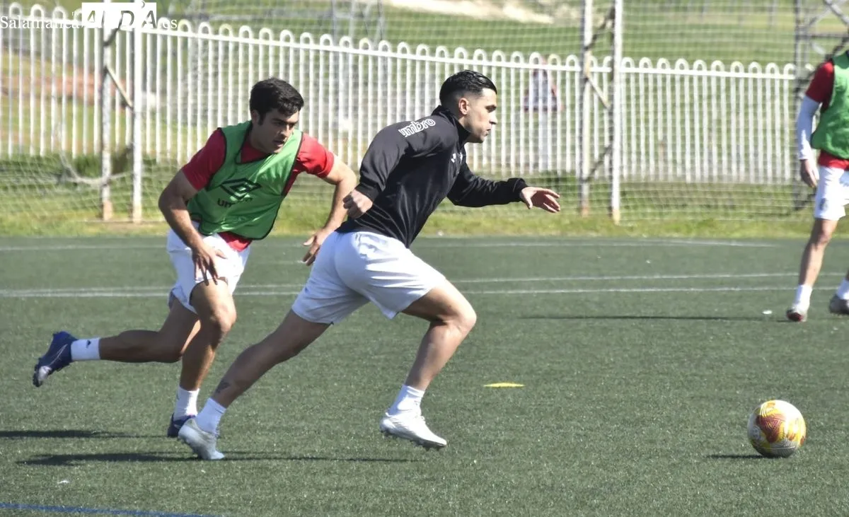 Entrenamiento del Salamanca UDS de este martes en campo Tori