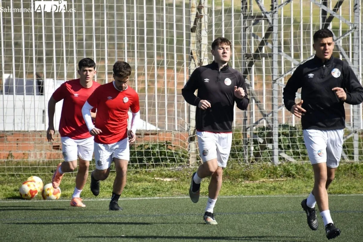 Entrenamiento del Salamanca UDS de este martes en campo Tori