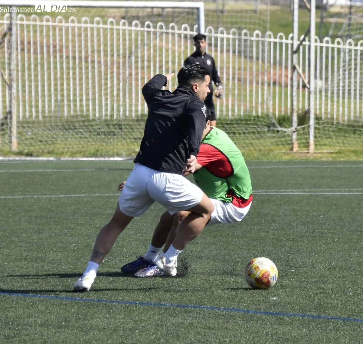 Entrenamiento del Salamanca UDS de este martes en campo Tori