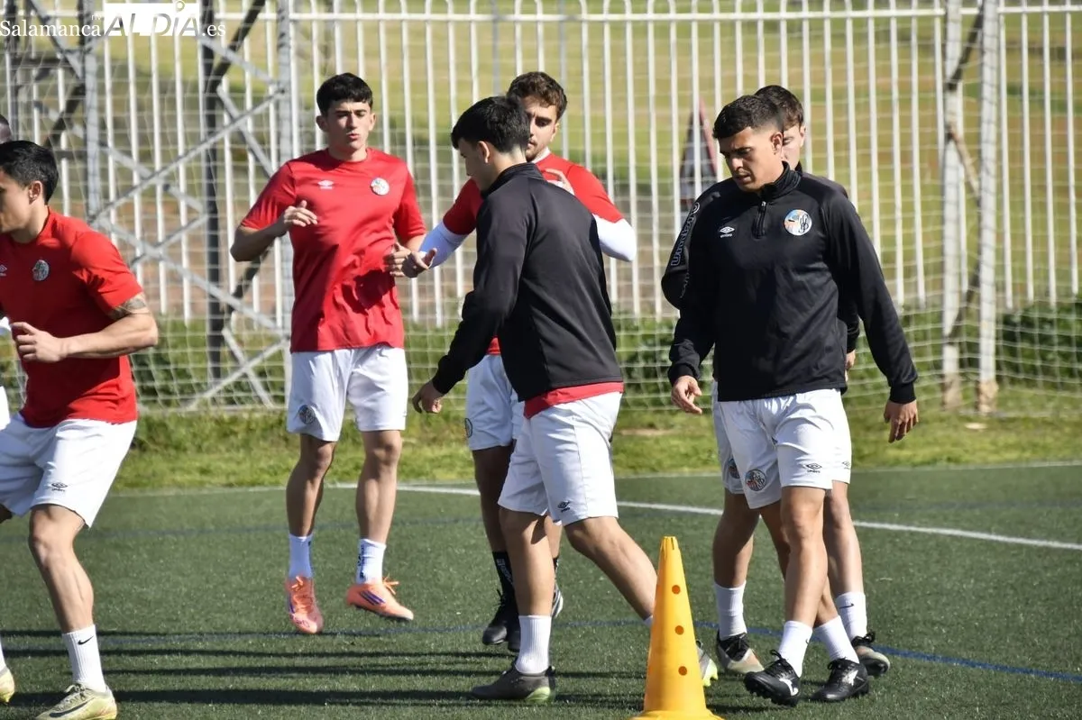 Entrenamiento del Salamanca UDS de este martes en campo Tori