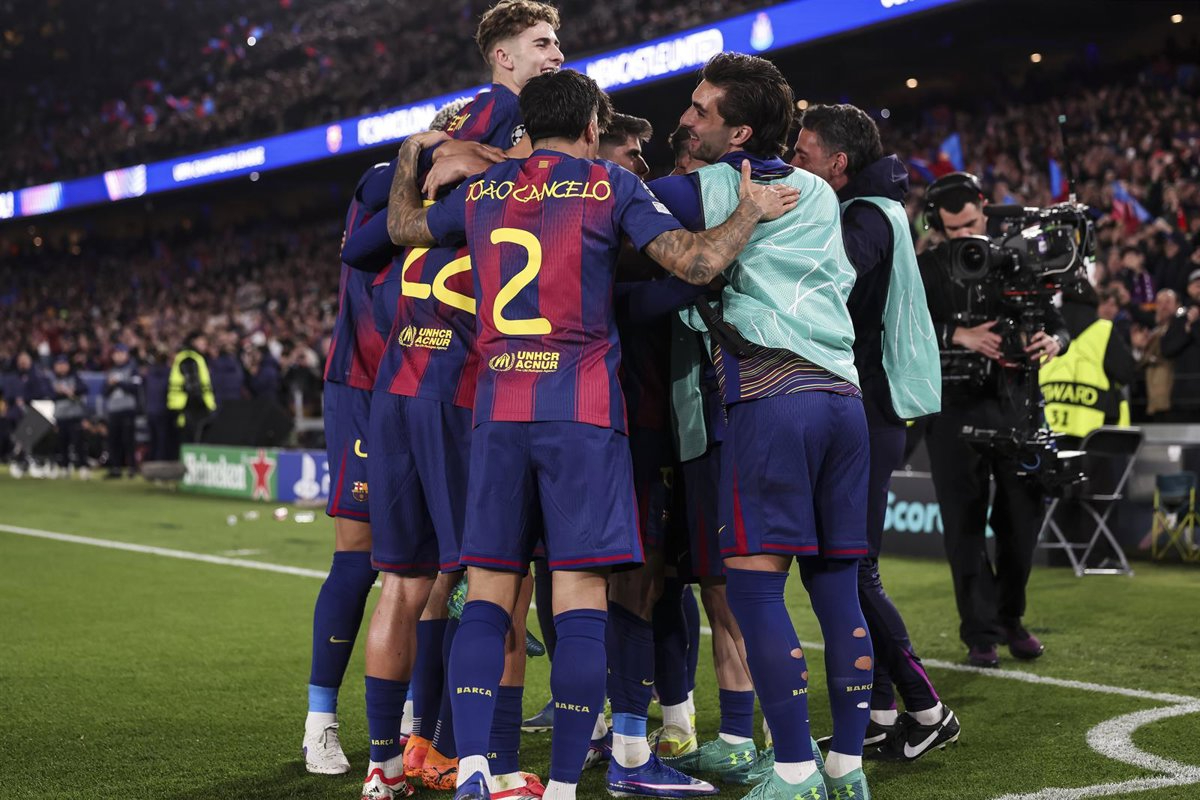El Barça se come al Newcastle para ir a cuartos de Champions (7-2)