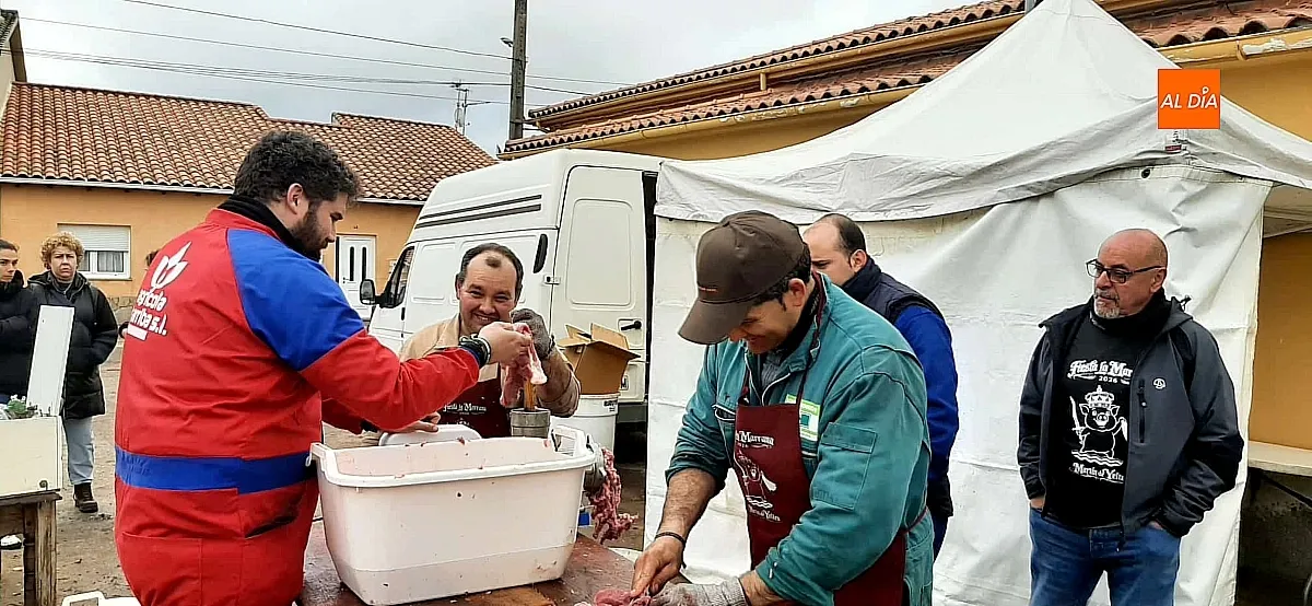 Fiesta de “La Marrana” en Martín de Yeltes