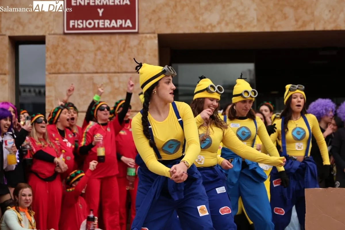 Fiestas de la Facultad de Enfermería de la Universidad de Salamanca. Foto de David Sañudo