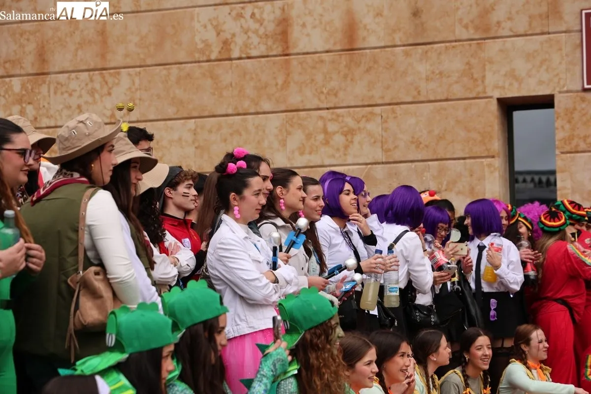 Fiestas de la Facultad de Enfermería de la Universidad de Salamanca. Foto de David Sañudo