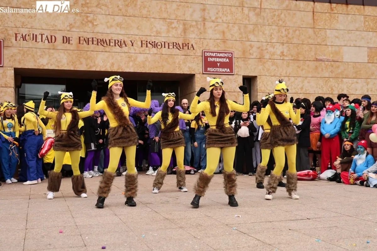 Fiestas de la Facultad de Enfermería de la Universidad de Salamanca. Foto de David Sañudo