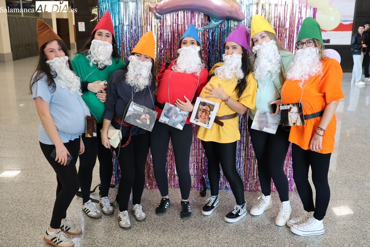 FOTOS | Colorido, disfraces y deporte en la UPSA por las fiestas de Comunicación