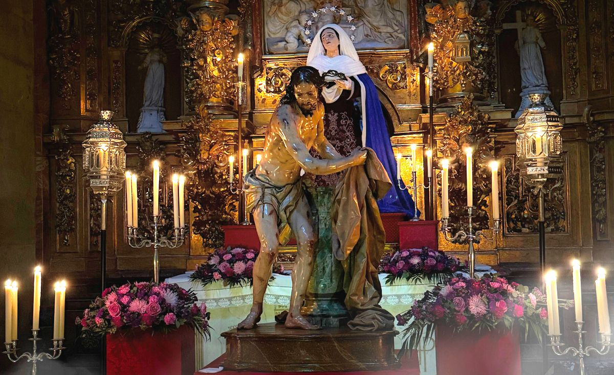 Jesús Flagelado suma hermanos infantiles y una reliquia histórica a su Vía Crucis