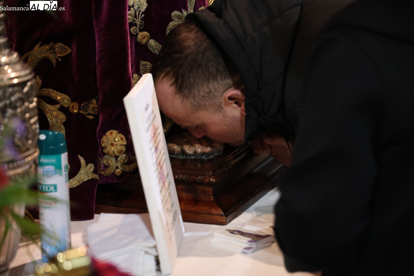 Besapiés Jesús Rescatado Salamanca: horarios y actos